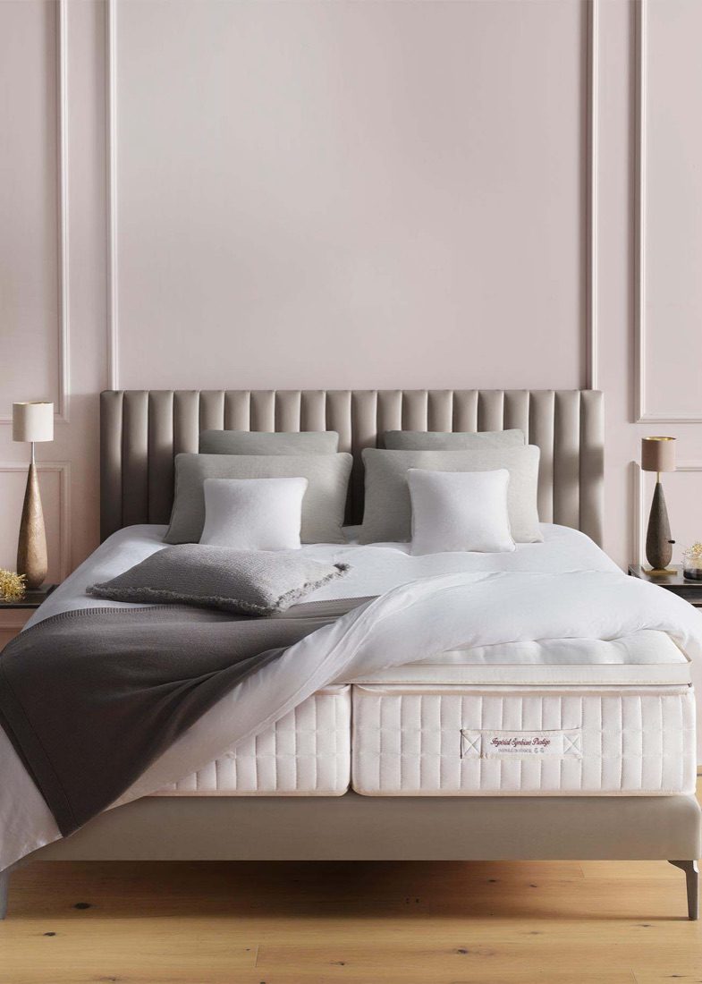 Tréca Imperial Air Spring Symbiose bed in a room setting